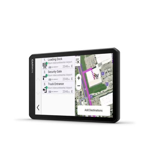 Garmin dezl OTR720 preferred truck data