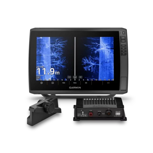 Garmin LiveScope+ ECHOMAP 2 126sv bundle for fishing with LVS34 transducer and GLS10 sonar module