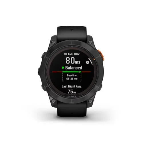 Garmin fenix 7 Pro Solar in Slate Gray with Black Band