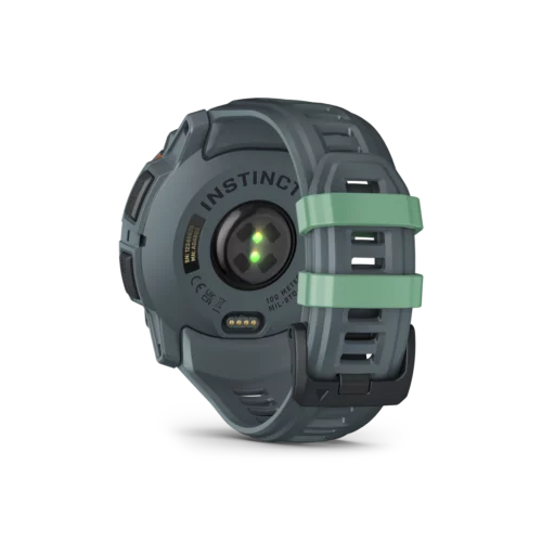 Garmin instinct 3 50mm AMOLED neo tropic rear view