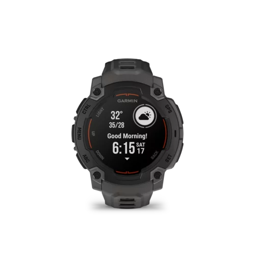 Garmin Instinct E 45mm pebble morning report