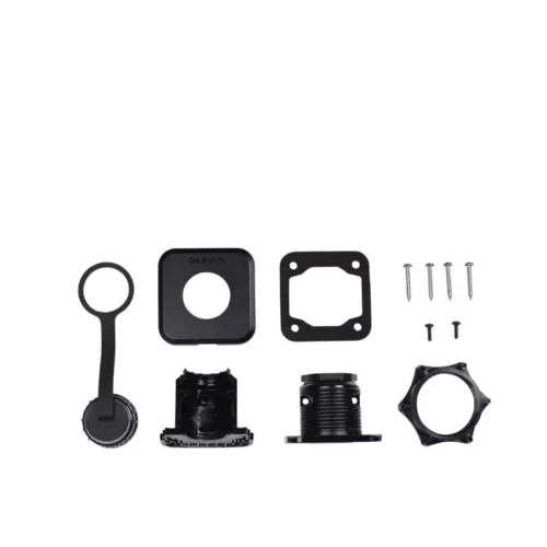 Garmin LiveScope Bulkhead Connector Kit components