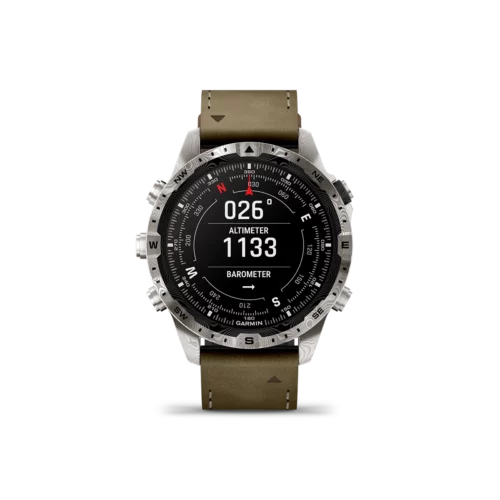 Garmin MARQ Adventurer (Gen 2) - Damascus Steel Edition abc sensor