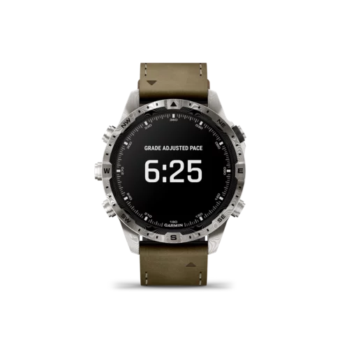 Garmin MARQ Adventurer (Gen 2) - Damascus Steel Edition grade adjusted pace