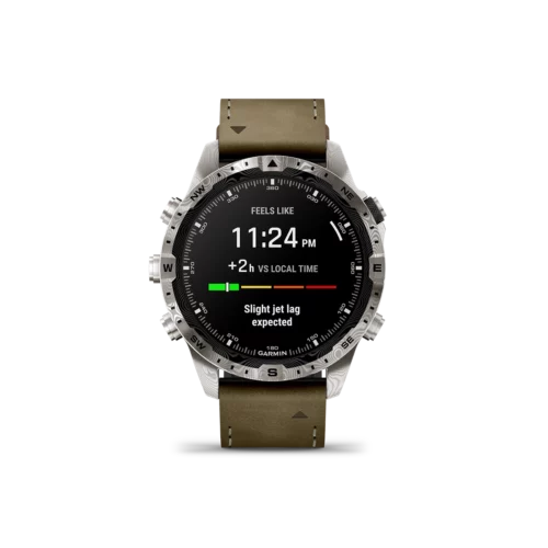Garmin MARQ Adventurer (Gen 2) - Damascus Steel Edition jetlag advisor