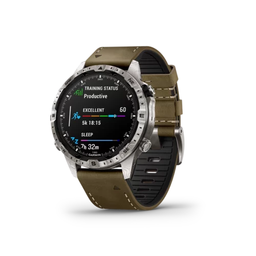 Garmin MARQ Adventurer (Gen 2) - Damascus Steel Edition widget glance