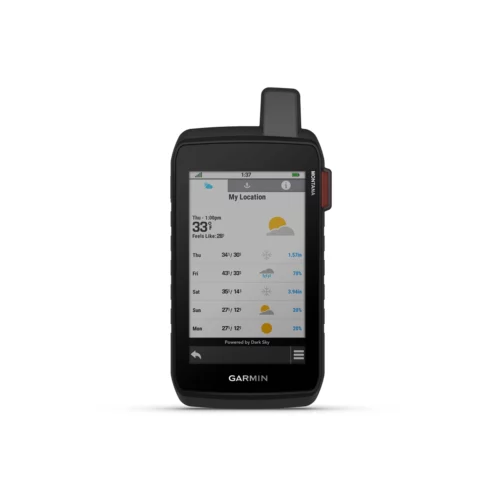 Garmin Montana 710i weather