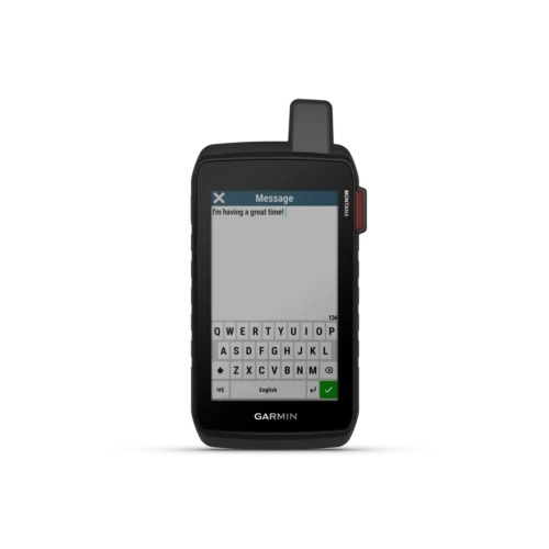 Garmin Montana 710i message