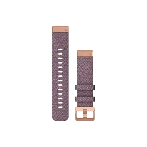 QuickFit® 20 Watch Bands, Purple Horizon Nylon with Rose Gold Hardware