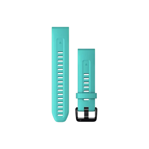 Garmin QuickFit 20 Watch Bands, Aqua Silicone (010-13102-05)