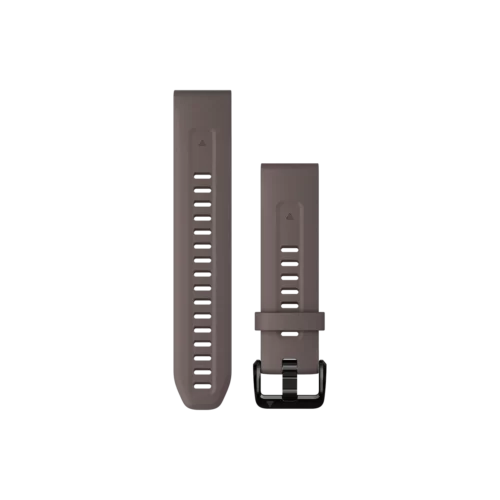 Garmin QuickFit 20 Watch Bands, Shale Gray Silicone (010-13102-10)