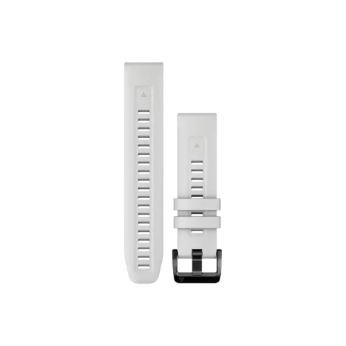 Garmin QuickFit 22 Watch Bands, Carrera White Silicone