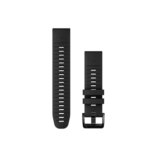 Garmin QuickFit 22 Watch Bands, Black Silicone