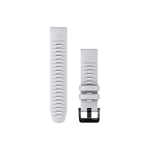 Garmin QuickFit 22 Watch Bands, Whitestone Silicone (010-13280-01)