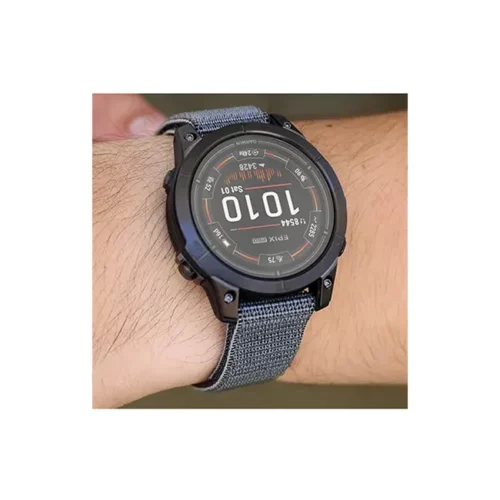 UltraFit Nylon Straps (20 mm) on wrist in use