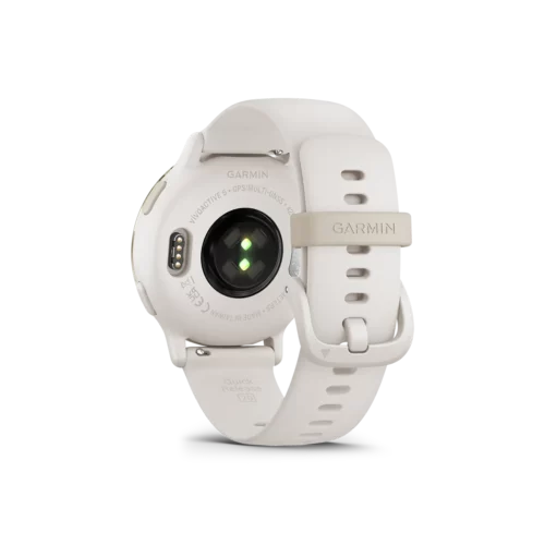 Garmin vivoactive 5 in ivory back view