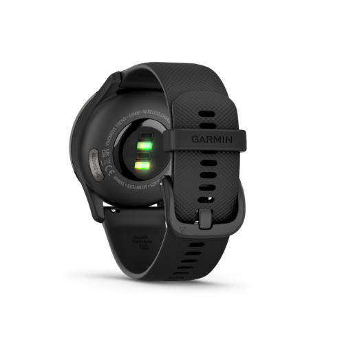Garmin vivomove Trend in black back side