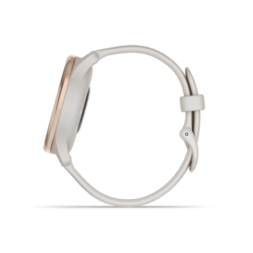 Garmin vivomove Trend in peach left side