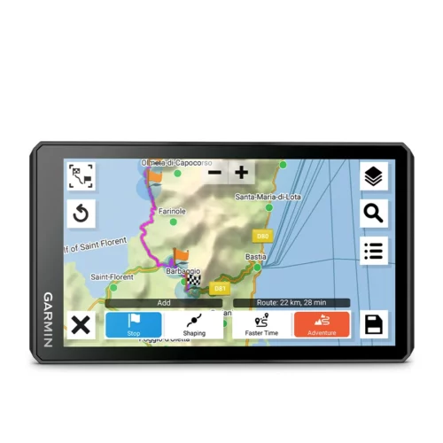 Garmin zumo XT2 visual route planner
