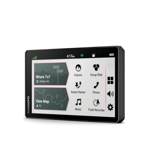 Garmin zumo XT2 homepage screen