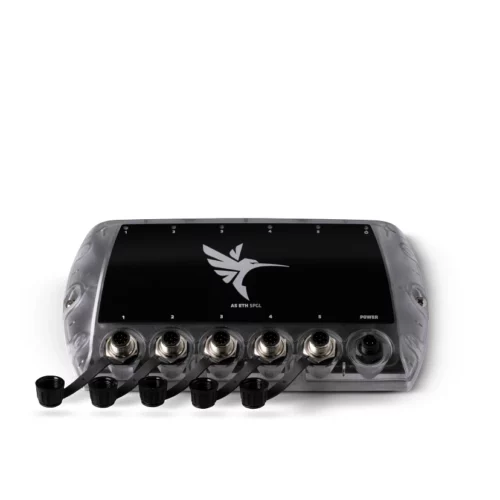 Humminbird AS ETH 5PGL - 5 Port Ethernet Switch with ports open