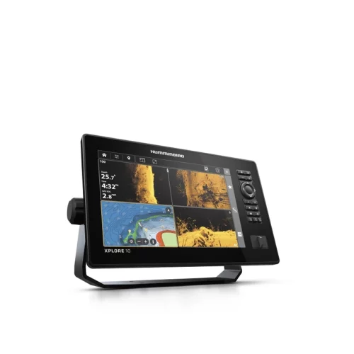 Humminbird XPLORE 10 CMSI+ right angled view