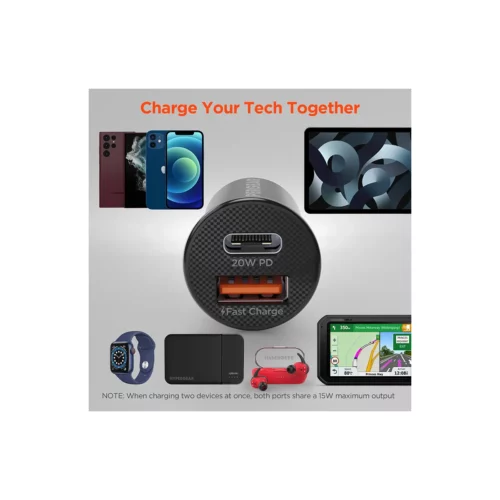 HyperGear mini 20W charge options