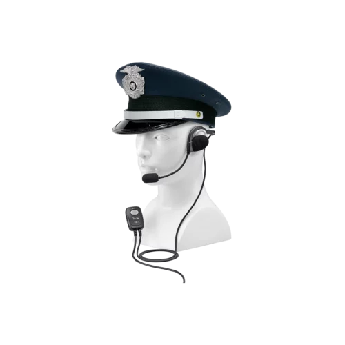 Icom HS-95 Behind-the-head headset displayed on head