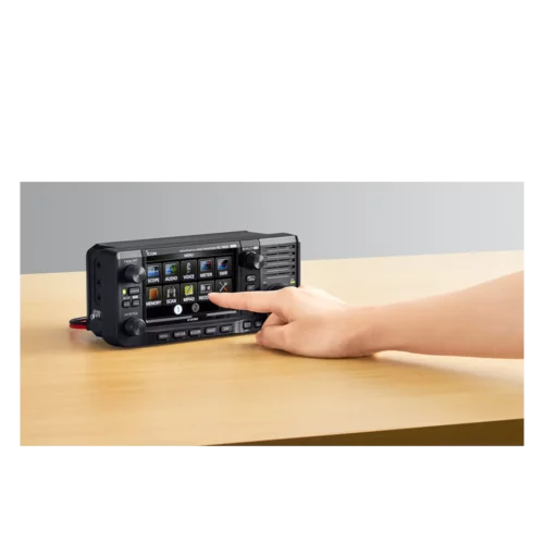 Icom IC-905 being used on desk