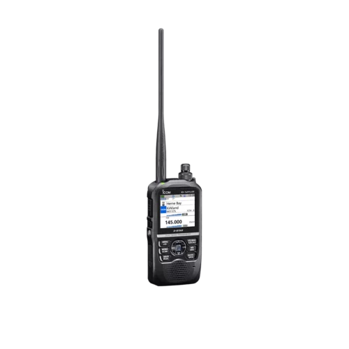 Icom ID-52A PLUS right angled view