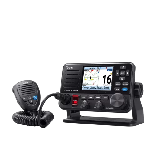 Icom IC-M510 EVO boat radio receiver angled view