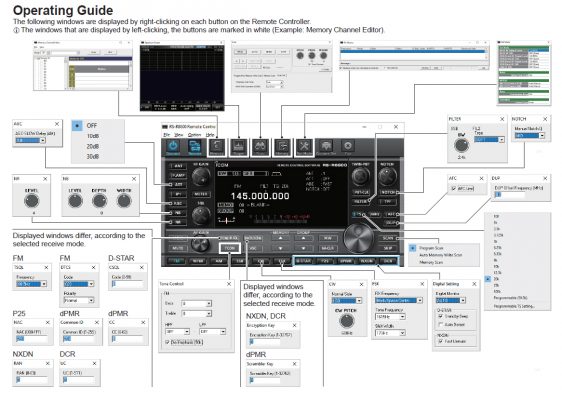 Operating Guide Diagram