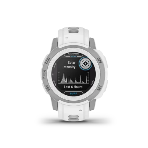 Garmin Instinct2 Solar Surf White solar intesity