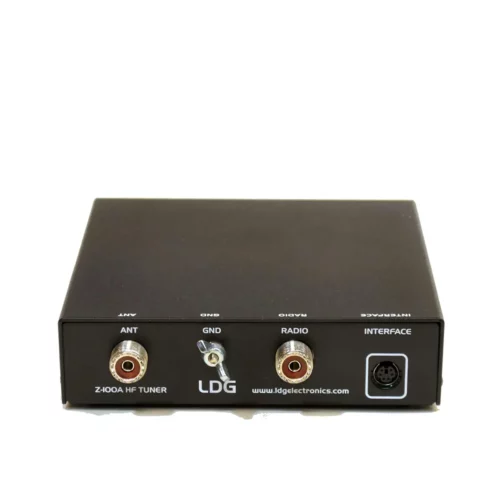 LDG Electronics Z-100A Automatic Desktop Antenna Tuner back view