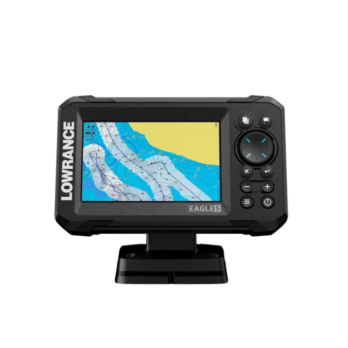 Lowrance EAGLE 5 SS map page