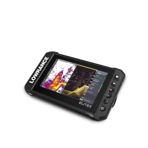 Lowrance Elite FS 7 flush mounting