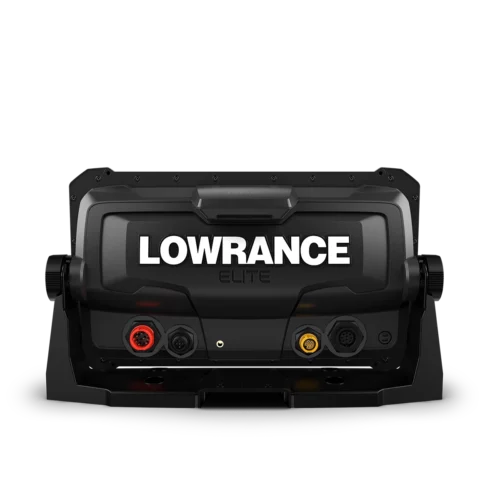 Lowrance ELITE FS 9 back side view of plugs
