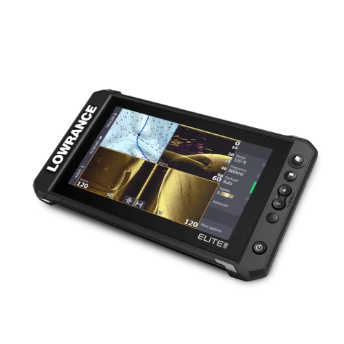 Lowrance ELITE FS 9 flush mounted