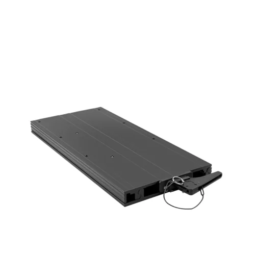 Minn Kota MKA-57 quick release bracket, right angled view