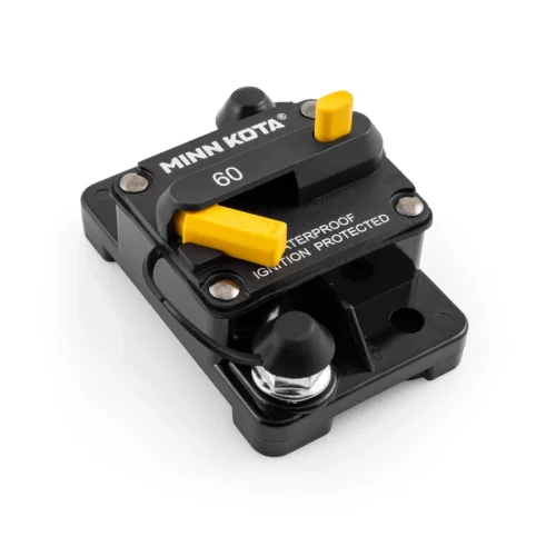 Minn Kota MKR-27 Circuit Breaker right angled view