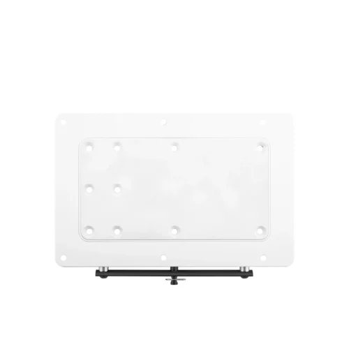 Minn Kota quick release bracket, top view, white