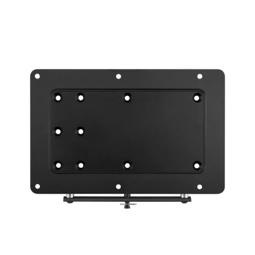 Minn Kota quick release bracket in black, top view