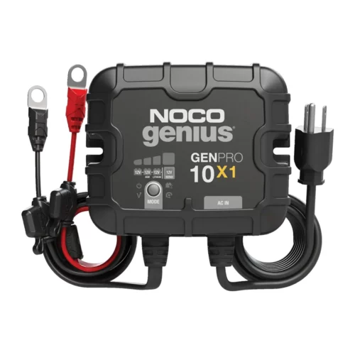 NOCO Genius GENPRO10x1 onboard marine battery charger, battery maintainer, and battery desulfator