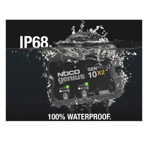 NOCO GENPRO10X2 IP68 waterproof