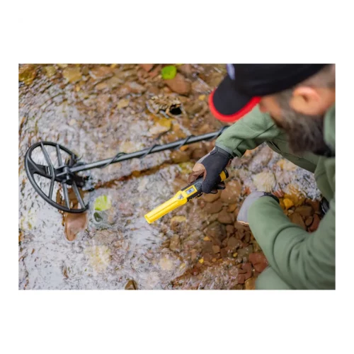 Nokta AccuPOINT pointer in use