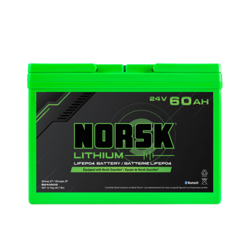 Norsk 24V 60AH LiFePO4 Lithium Trolling Motor Battery