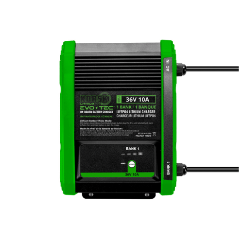 Norsk EVO-TEC 36V 10A - 1 Bank On-Board Charger