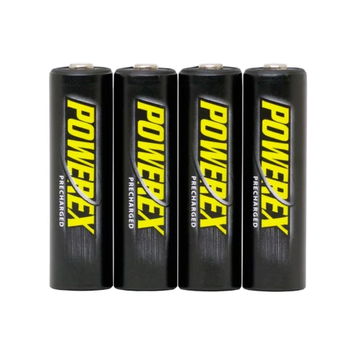 Powerex Precharged AA 2600mAh batteries out of package