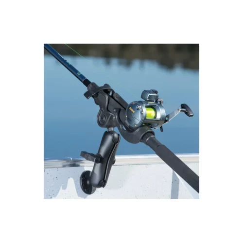 RAM-117U Ram fishing rod holder in use on boat