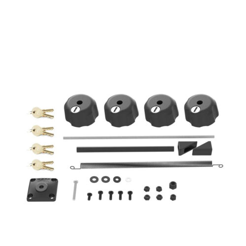 RAM-234-LKU: RAM Safe-N-Secure Locking Kit for RAM®Tough-Tray & Swing Arms components